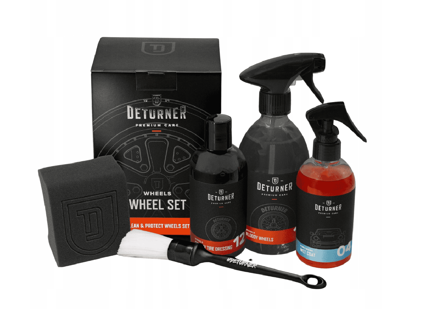DETURNER Wheel Set Zestaw do Pielęgnacji Kół