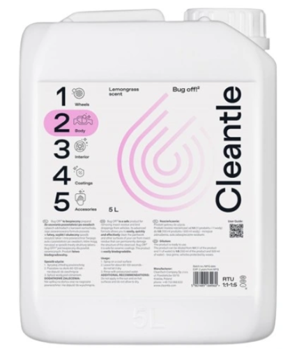 CLEANTLE Bug Off2 5l Środek do Usuwania Owadów