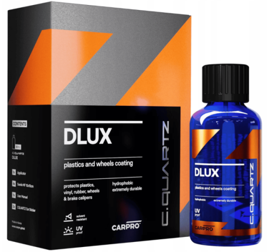 CAR PRO Dlux Powłoka Ceramiczna Do Plastików i Felg 30ml