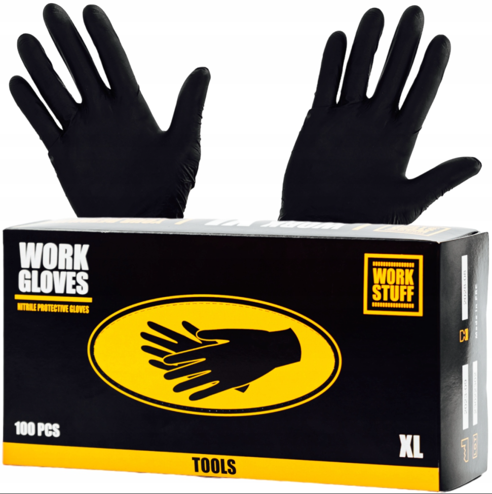 copy of Work Stuff Work Gloves XL - Rękawiczki Nitrylowe 100szt.