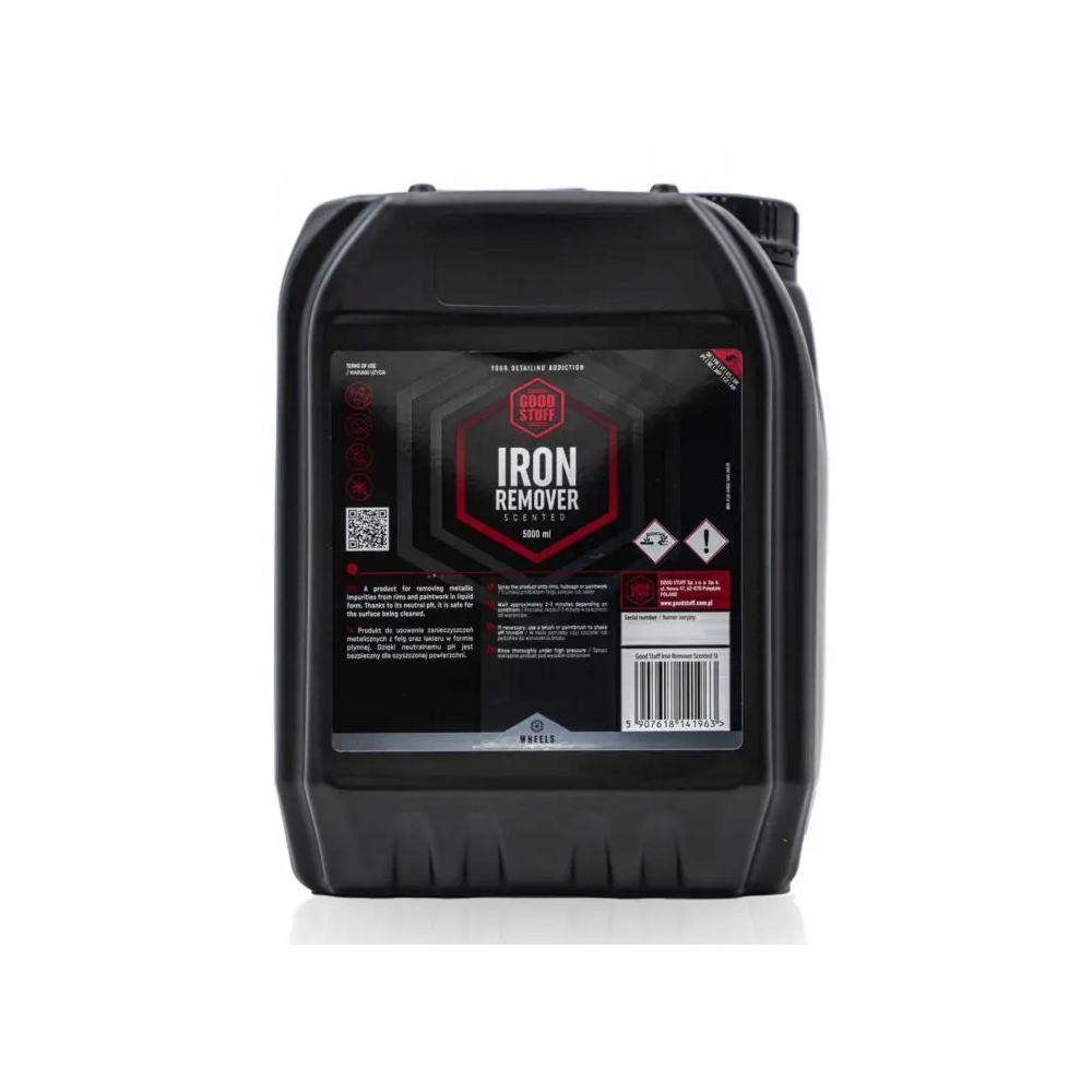 GOOD STUFF Iron Remover 500ml - Płynny Preparat do Usuwania Zanieczyszczeń Metalicznych, Deironizer