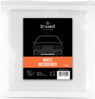 DETURNER WHITE MICROFIBER Biała Mikrofibra do Skór