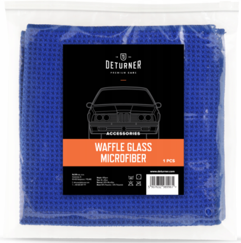 DETURNER WAFFLE GLAS MICROFIBER Mikrofibra do Szyb