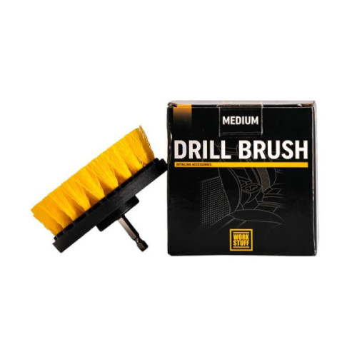 Work Stuff Drill Brush Medium - średnio miękka szczotka na wiertarkę