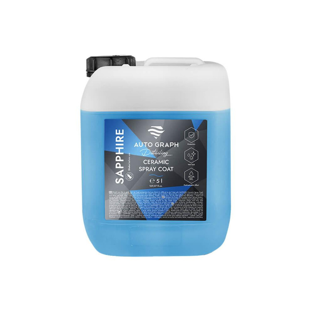 Auto Graph Sapphire Ceramic Spray Coat 5L- szybkie i trwałe zabezpieczenie lakieru
