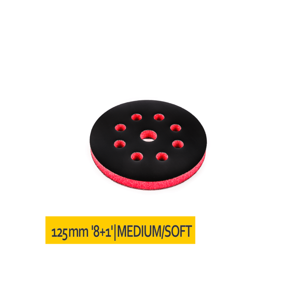 NAT Gąbka Przekładka Dystansowa 125mm Czerwona Medium/Soft