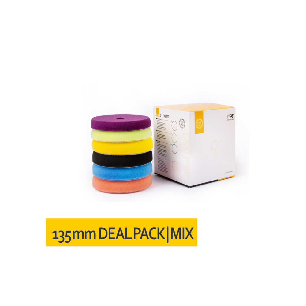 NAT DEAL Pack - MIX gąbek 135mm DA 6szt.