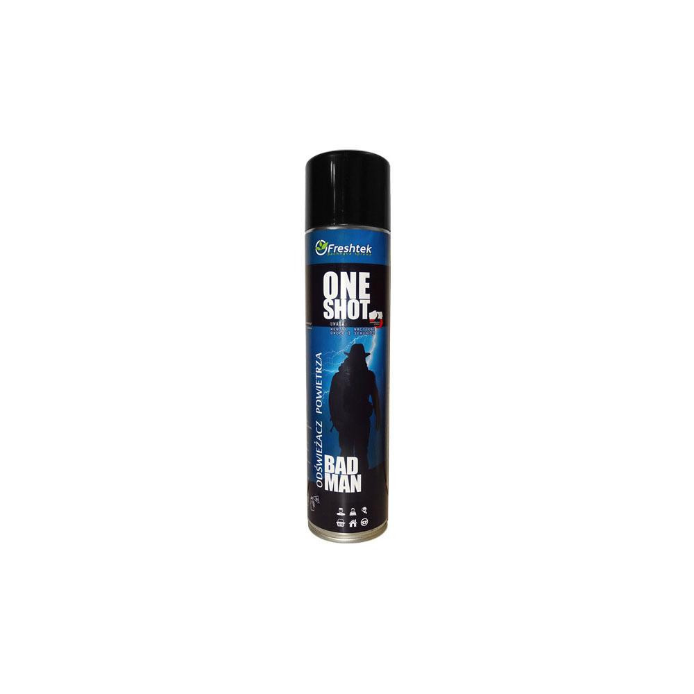Freshtek One Shot Premium Line Bad Man 600ml - odświeżacz powietrza