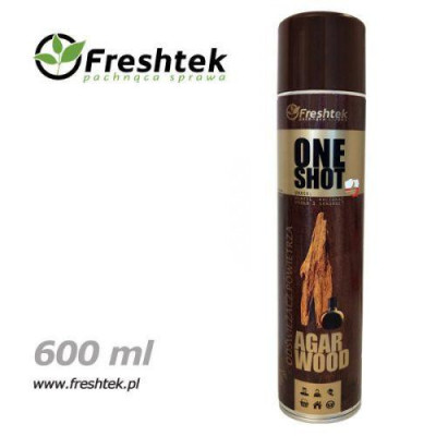 Freshtek One Shot Odświeżacz Agarwood 600ml