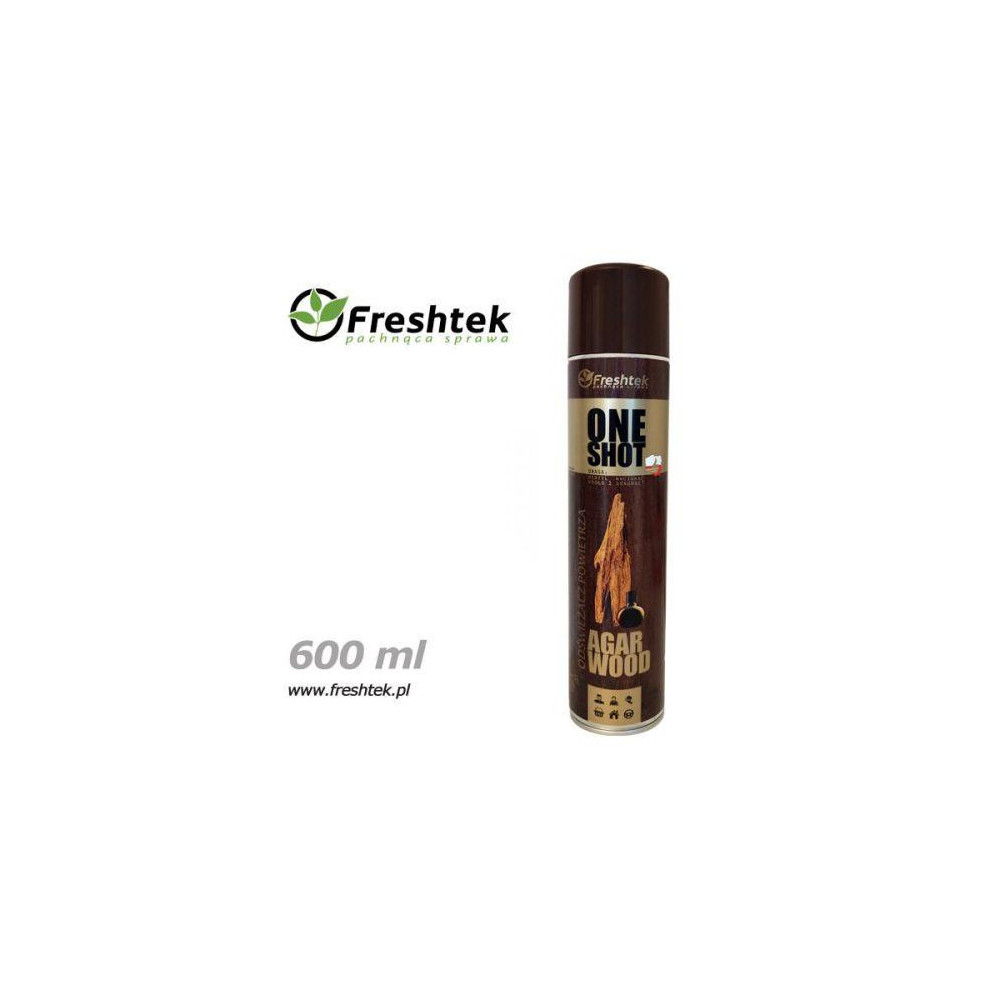 Freshtek One Shot Odświeżacz Agarwood 600ml