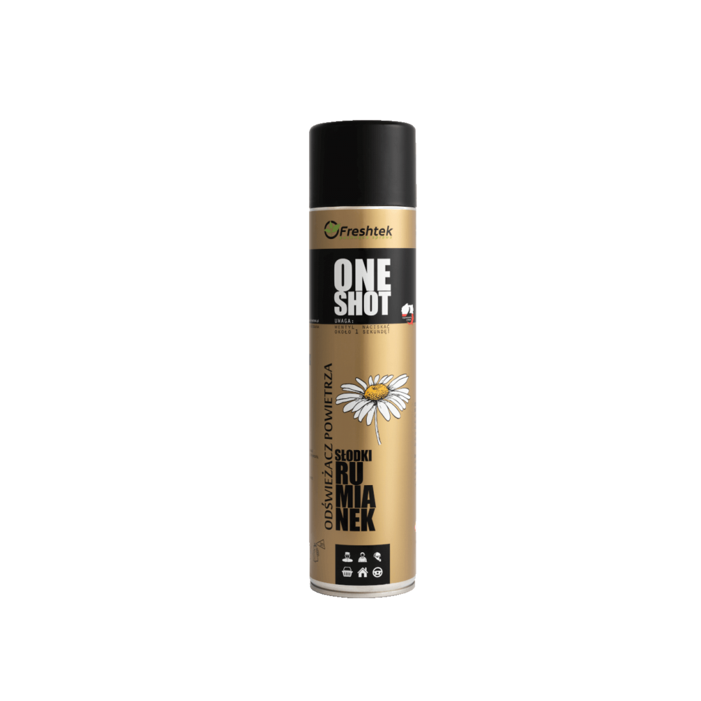 Freshtek One Shot Odświeżacz Słodki Rumianek 600ml