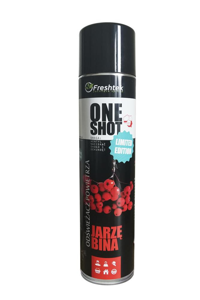 Freshtek One Shot Premium Line Jarzębina 600ml - odświeżacz powietrza