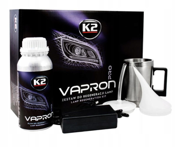 K2 Vapron Zestaw do regeneracji lamp reflektorów