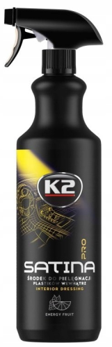 K2 SATINA PRO Energy Fruit Środek do Pielęgnacji Wewnętrznych Plastików 1l