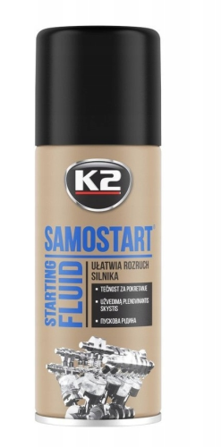 K2 SAMOSTART Ułatwia Rozruch Silnika 400ml
