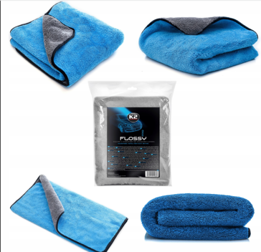 K2 FLOSSY 90x60 Ręcznik do osuszania lakieru 800g