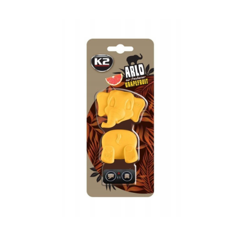 K2 ARLO ZAPACH SAMOCHODOWY SŁONIK grapefruit