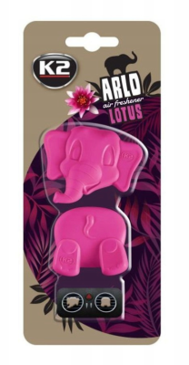 K2 ARLO ZAPACH SAMOCHODOWY SŁONIK Lotus