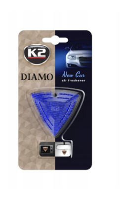 K2 DIAMO Zapach samochodowy na kratkę New Car