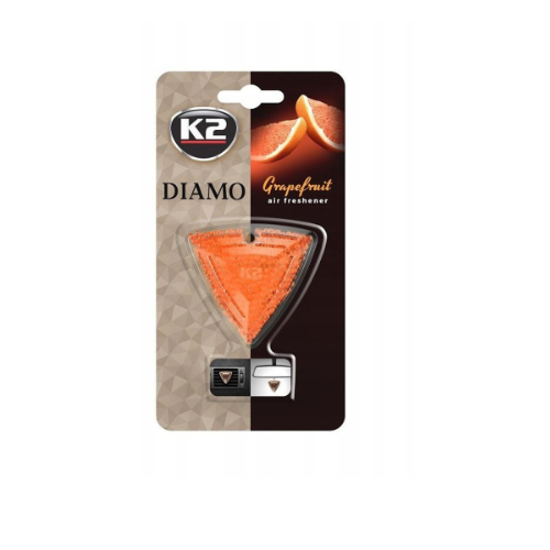 K2 DIAMO Zapach samochodowy na kratkę Grapefruit