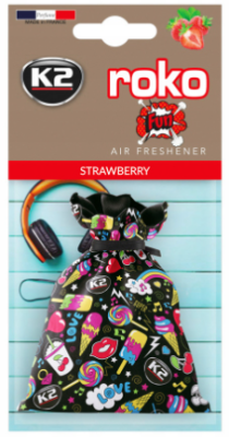 K2 ROKO FUN-woreczek zapachowy z kuleczkami Truskawka