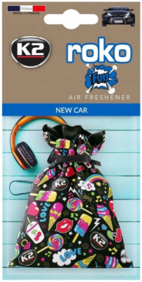 K2 ROKO FUN-woreczek zapachowy z kuleczkami New car