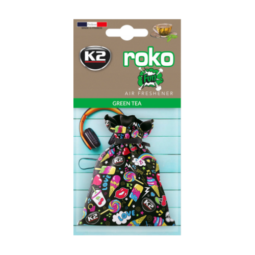 K2 ROKO FUN-woreczek zapachowy z kuleczkami Green Tea