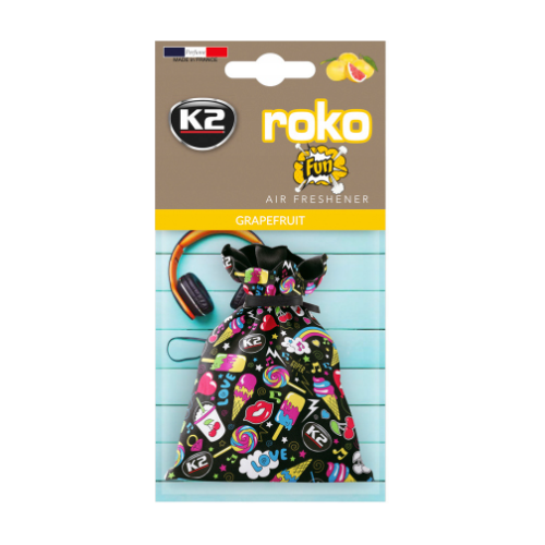 K2 ROKO FUN-woreczek zapachowy z kuleczkami Grapefruit