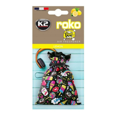 K2 ROKO FUN-woreczek zapachowy z kuleczkami Lemon