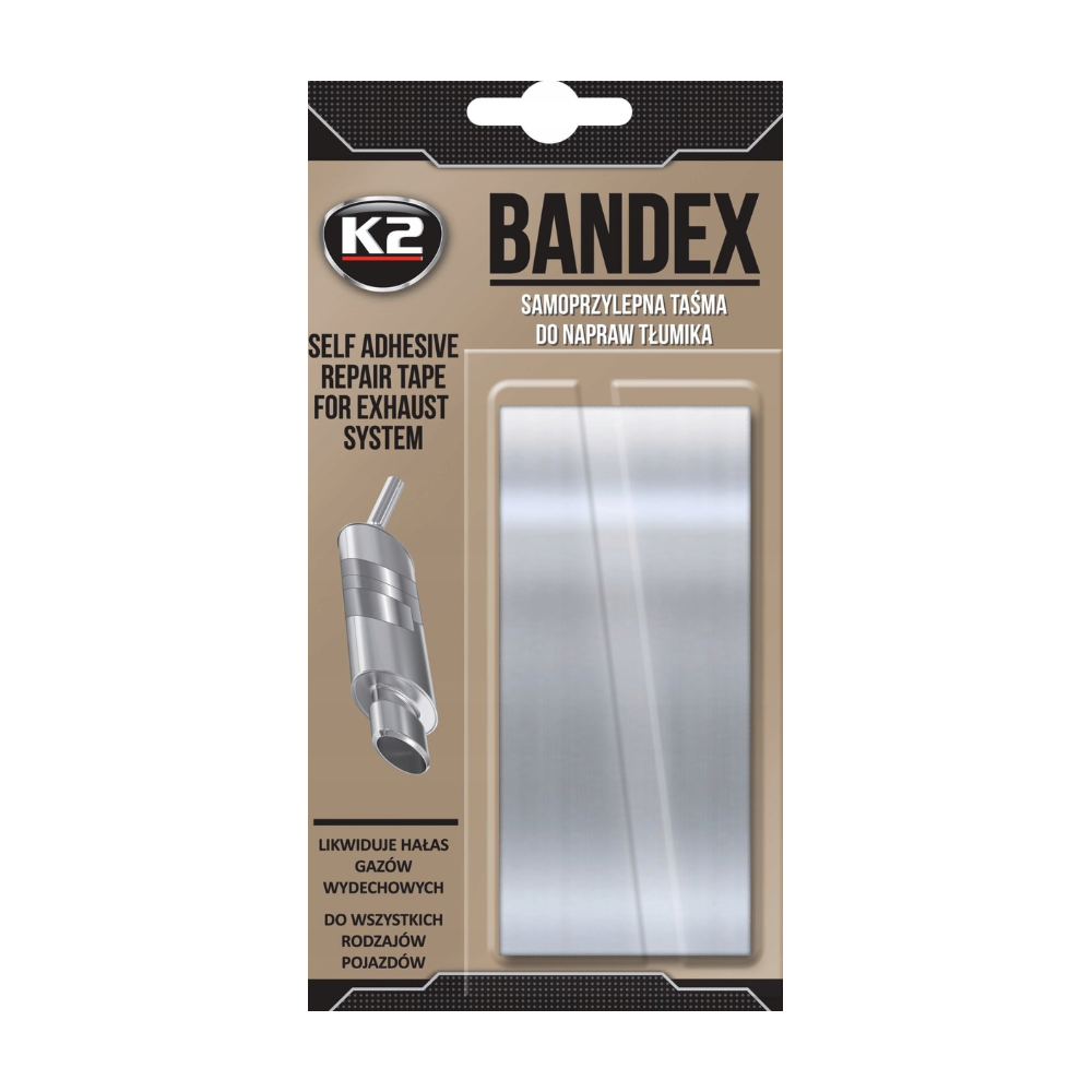 K2 BANDEX Taśma izolacyjna czarna