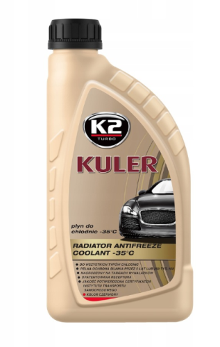 K2 Kuler G12 Koncentrat Do Chłodnicy Czerwony 1L