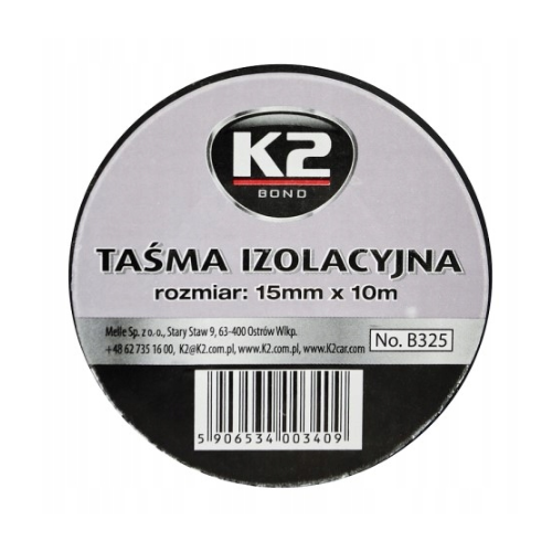K2 Taśma Izolacyjna Czarna