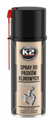 K2 Spray do pasków klinowych 400ml