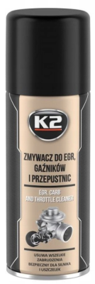 K2 Zmywacz do EGR,Gaźników,Przepustnic 400ml