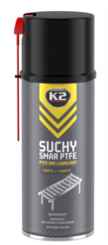 K2 Dry Lubricant suchy smar z PTFE spray 400ml