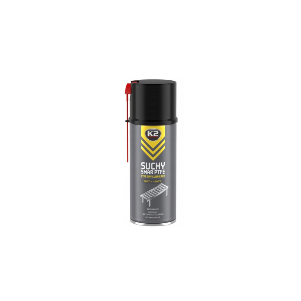 K2 Dry Lubricant suchy smar z PTFE spray 400ml