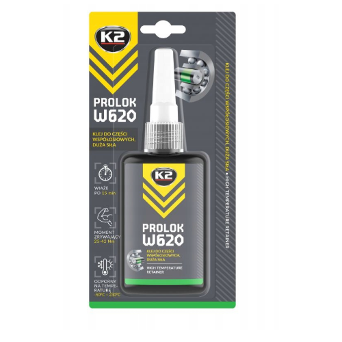 K2 Prolok W620 klej anaerobowy do pasowania łożysk 50ml