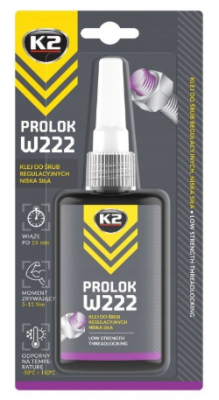 K2 klej anaerobowy o niskiej sile do śrub regulacyjnych
