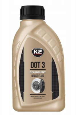 K2 PŁYN HAMULCOWY DOT 3 0,5L