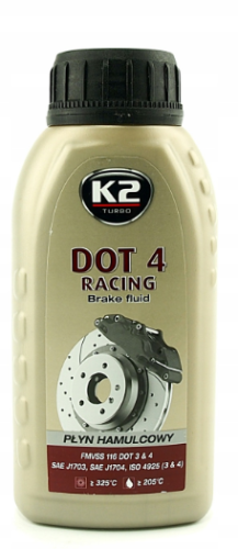 K2 DOT4 racing płyn hamulcowy 250ml