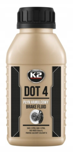 K2 DOT4 płyn hamulcowy 250ml