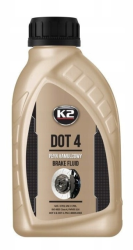 K2 DOT4 płyn hamulcowy 1l