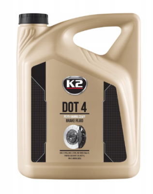 K2 DOT4 płyn hamulcowy 5l
