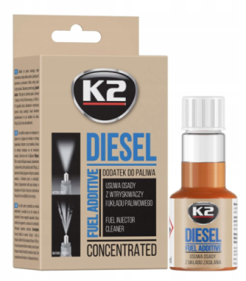 K2 Diesel 50ml środek do czyszczenia wtrysków