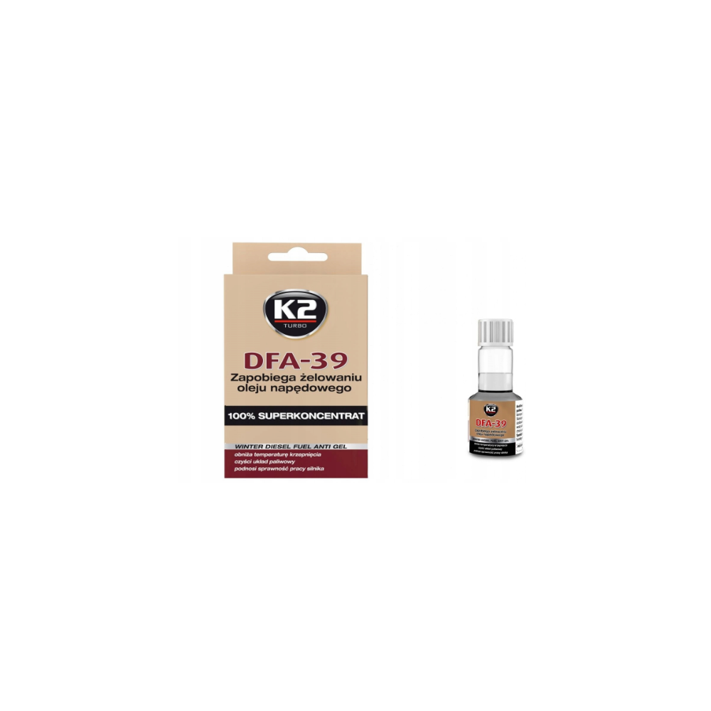 K2 DFA-39 50ml zapobiega wytrącaniu parafiny