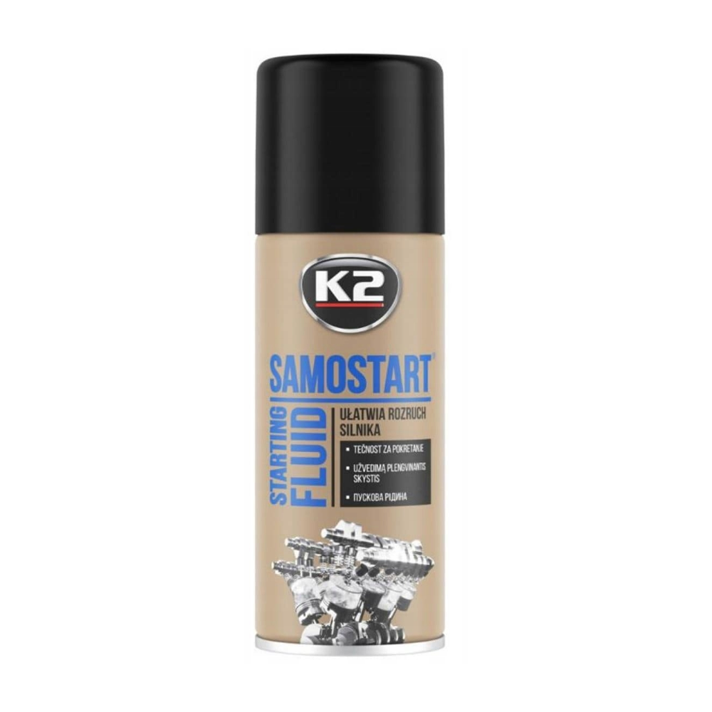 K2 SAMOSTART 400ml-ułatwia rozruch silnika