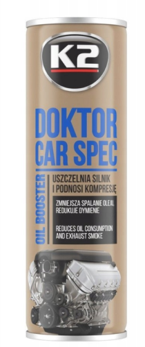 K2 MOTO DOKTOR-uszczelnia i wycisza silnik 443 ml