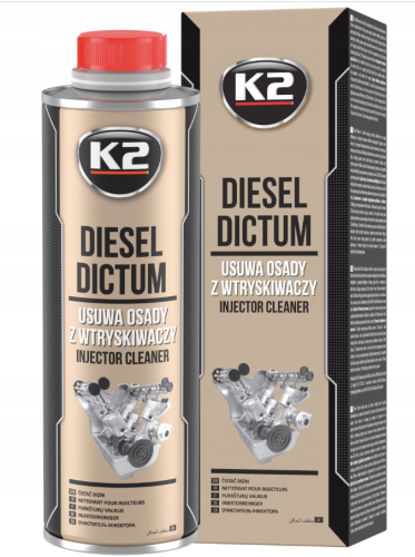 K2 Diesel Dictum 500ml-środek do czyszczenia zabrudzeń we wtryskiwaczach