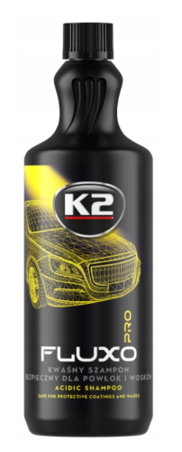 K2 Fluxo 1l-kwaśny szampon do powłok,ceramiki,wosków