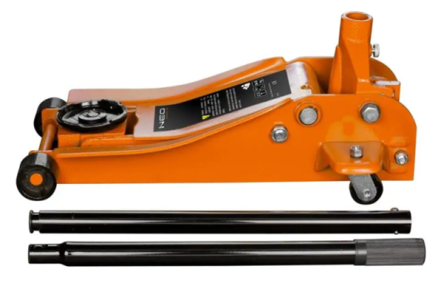 NEO TOOLS Podnośnik hydrauliczny, niskoprofilowy, 2.5 t